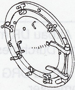 Weinert 8073 - Rauchkammertür BR 996102 1St