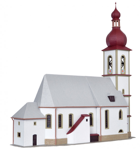 Kibri 39770 - Kirche in Ramsau 30x11x30 cm