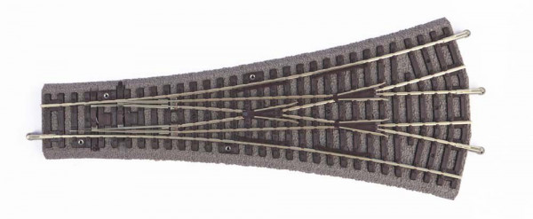 Piko 55425 - A-Gleis 3-Wege Weiche W3 mit Bettung 15°