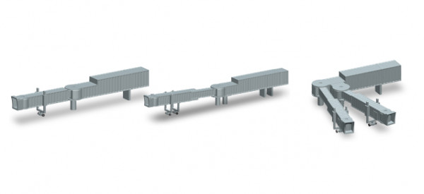 Herpa 521031 - Set Scenix - Fluggastbrücken (2er Set)