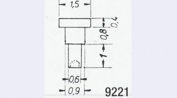 Weinert 9221 - Niete f. Steuerungen