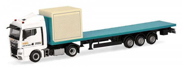 Herpa 320252 - MAN TGX GM Flachb.-Sz Circus Krone