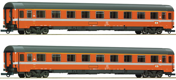 Roco 74033 - FS Set Reisezugwagen 2-teilig "EC Mont Cenis" Ep. 4, Teil 2