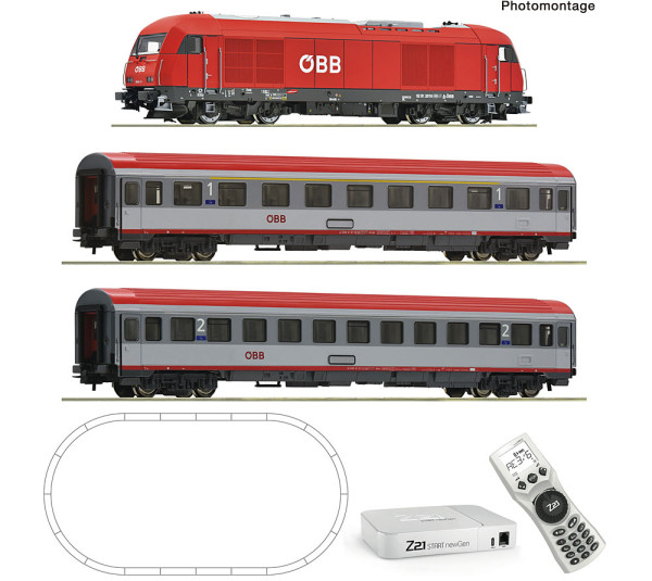 Roco 5110023 - ÖBB Z21 newGen Startset Multim. Geol. Rh 2016 E6