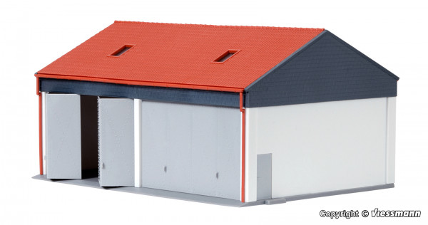 Kibri 38540 - Garage klein 17x12x9 cm Stecksystem