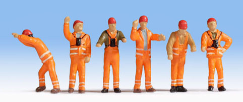 Noch 36275 - Rangierpersonal 6 Figuren