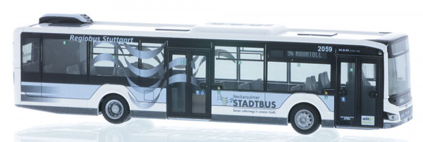 Rietze 75343 - MAN Omnibus Lion`s City 12`18 "Regiobus Stuttgart-Neckarsulm"
