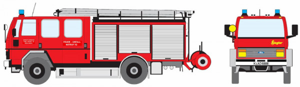 Loewe 4127 - FORD CARGO 1320 - LF16-1 FORD Werkfw. Köln-Niehl