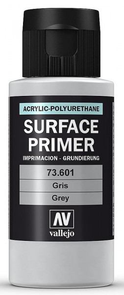 Vallejo 773601 - Primer (Grundierung) Grau, 60 ml