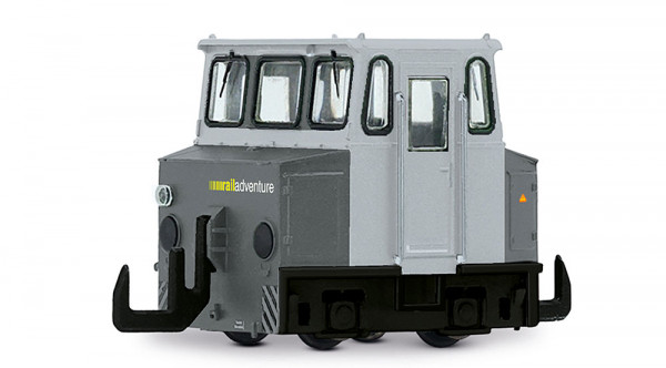 Arnold HN2660D - RailAdventure, ASF (Akku-Schleppfahrzeug), graue Farbgebung, mit Multiprotokoll-Dig