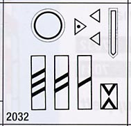 Weinert 2032 - Schiebebilder f. Vorsignale