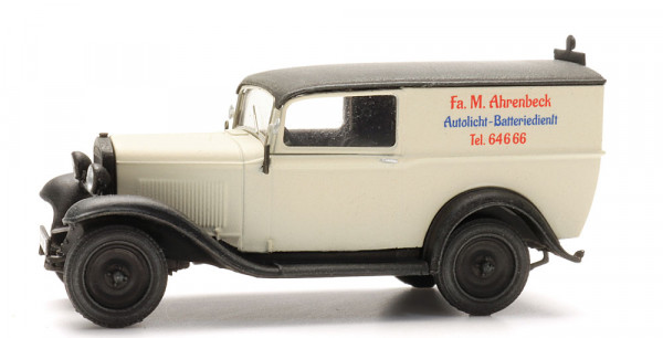 Artitec 387.649 - Opel 1.2l Kastenwagen Ahrenbeck