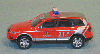 Wiking 060159 - VW Touareg Feuerwehr Leipzig Sondermodell Interschutz 7. - 12. Juni 2010