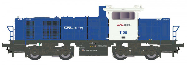 Mehano 90551 - CFL Diesellok Vossloh G1000 BB Ep.6, "CFL Cargo"