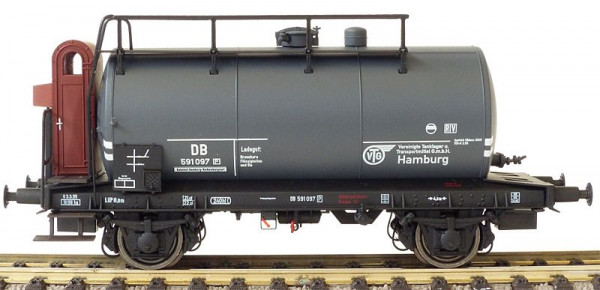 Exacttrain 20574 - DB Kesselwagen 24cbm Bauart Uerdingen mit Bremserhaus Ep.3, " VTG" ( Altes Emblem
