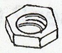 Weinert 2202 - Muttern M 2 DIN 934 10St