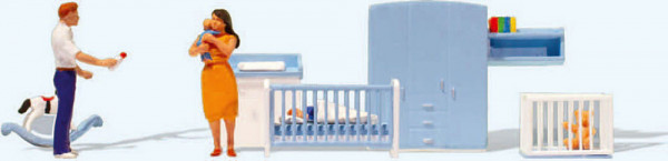 Preiser 10779 - Im Kinderzimmer