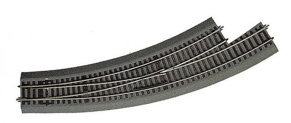 Roco 42574 - Line mit Bettung, Bogenweiche links 542,8 mm (R5)/30°