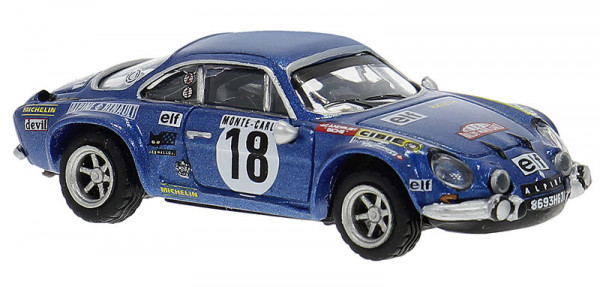 Brekina 14543 - Renault Alpine A110, Rally Monte Carlo, 1970, #18, Andruet
