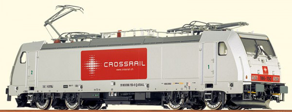 Brawa 43804 - Crossrail Ellok TRAXX BR 186 Ep.6, mit DCC-Decoder + Sound