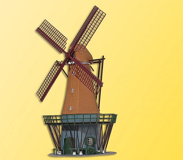 Kibri 39150 - Windmühle auf Fehmarn 12x10,5x21 cm
