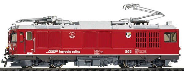 Bemo 1367122 - RhB Gem 4/4 802 Zweikraftlok modernisiert mit Sound