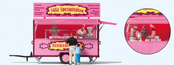 Preiser 10748 - Verkaufswagen "Süßwaren"