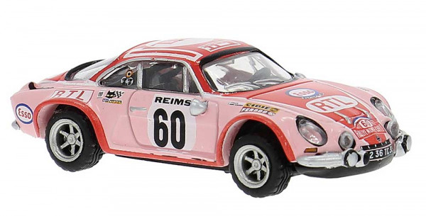 Brekina 14546 - Renault Alpine A110, Siegerin Damenwertung Monte ´72, Pat Moss