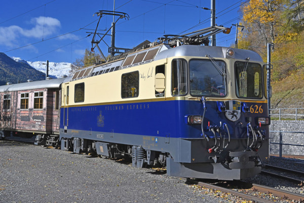 Bemo 9958176 - RhB Ge 4/4 II 626 "Alpine Classic Pullman Express", Sound, Fama/Utz