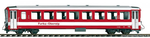 Bemo 3266220 - FO B 4270 Personenwagen weisses Band
