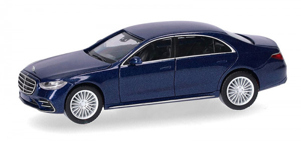 Herpa 430869-005 Mercedes-Benz S-Klasse, canvasitblau