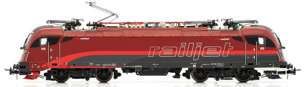 Jägerndorfer JC29702 - ÖBB Ellok Reihe Rh 1216 Taurus Railjet DANI Ep.6, mit DCC-Decoder + Sound