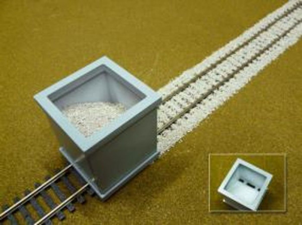 Proses PBAL-02 - 1 Kg (2.2 lbs) echter Kalkstein-Schotter HO/OO (Mittelgrau )