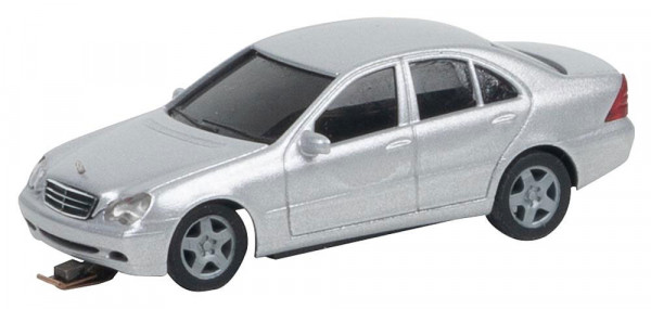 Faller 161425 - MB C-Klasse W 203, silber (HE