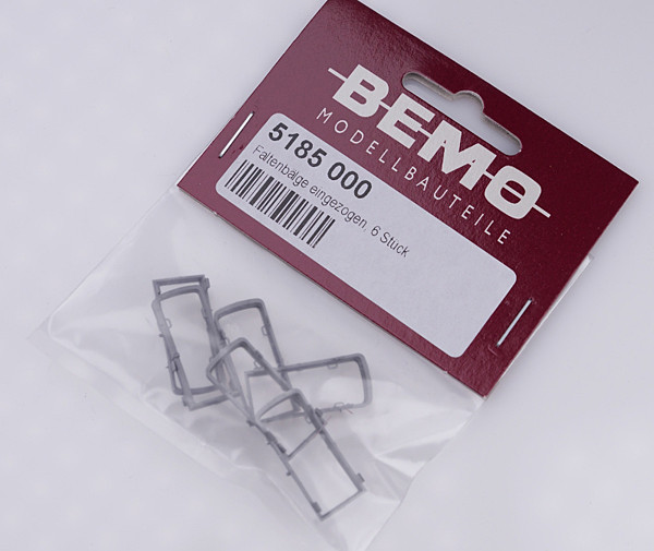 Bemo 5185000 - Faltenbälge eingezogen, 6 Stück