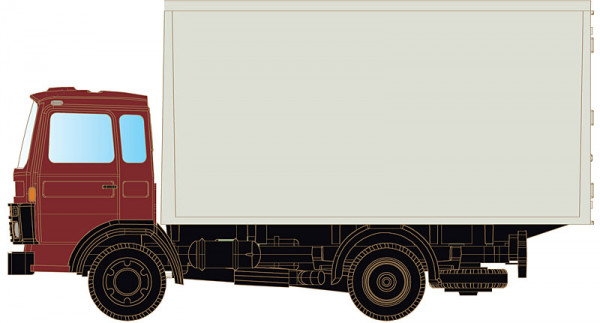 LC-Minis - LC4831 - DAF 900 mit Koffer, neutral