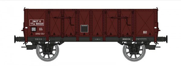 REE WB-917 - SNCF offener Güterwagen mit Metallaufbau Ep. 3