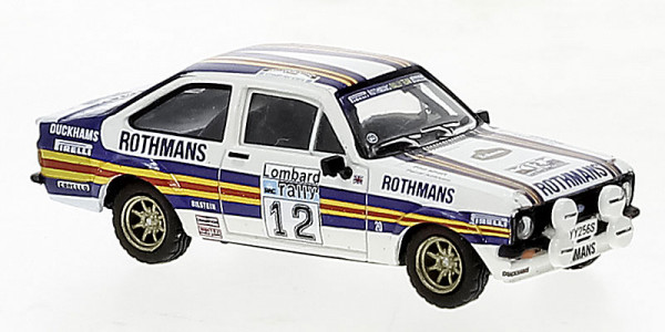 Brekina 19590 - Ford Escort RS 1800 1981, Rallye RAC Lombard, P.Airikkala, 12,