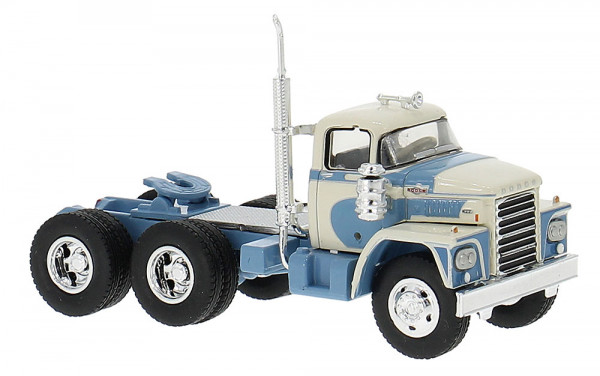 Brekina 86301 - Dodge LCF SZM weiß/blau
