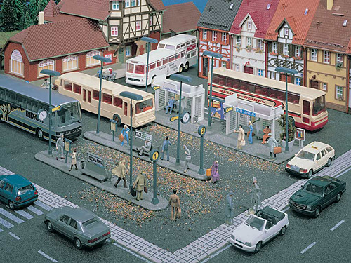 Vollmer 45148 - Busbahnhof (ohne Bus)