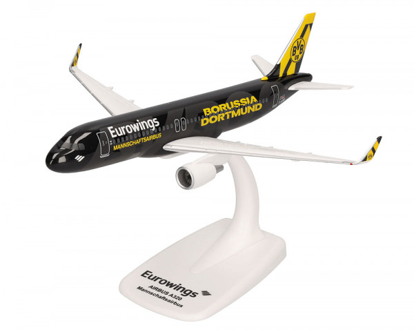 Herpa 614658 - Eurowings Airbus A320 "BVB Mannschaftsairbus" (2025)