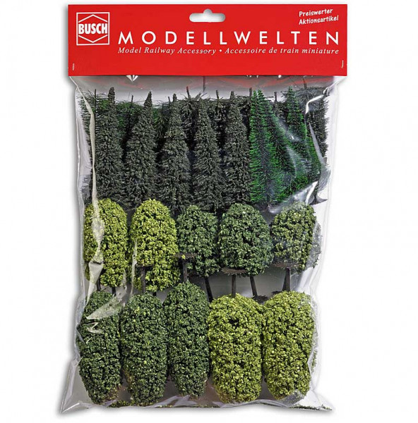 Busch 6488 - Mischwald H0