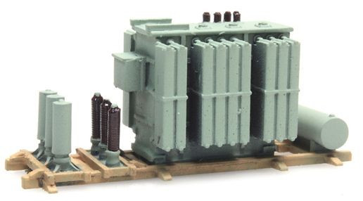 Artitec 316.066 - Ladung AEG Transformator Fertigmodell aus Resin, lackiert
