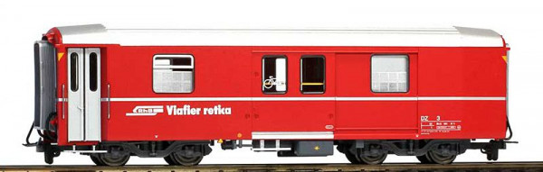 Bemo 3248152 - RhB Packwagen DZ 4232 rot Ep.5-6