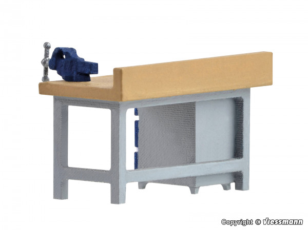 Kibri 38675 - Werkbank, Fertigmodell
