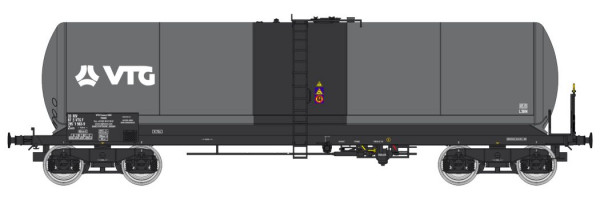 REE WB-595 - SNCF Kesselwagen Anf 4-achsig lang Ep.5-6, Y23M Drehgestelle, "VTG"