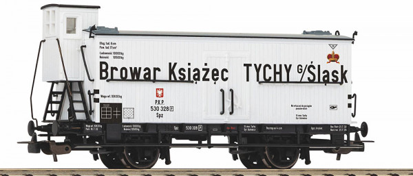 Piko 24557 - PKP Bier-Kühlwagen mit Bremserhaus Ep.2, "Browar Ksiazecy TYCHY"