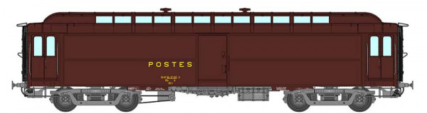REE VB-255 - SNCF Güterwagen Pantin Spandrel PEZ braun PTT grauer Rahmen Y2 Drehgestell Ep.4