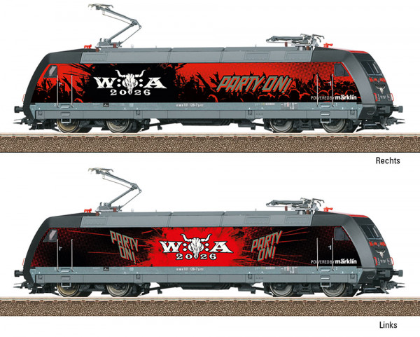 Trix 25476- W:O:A Ellok BR 101 Ep.6, "Wacken 2026", DCC + Sound