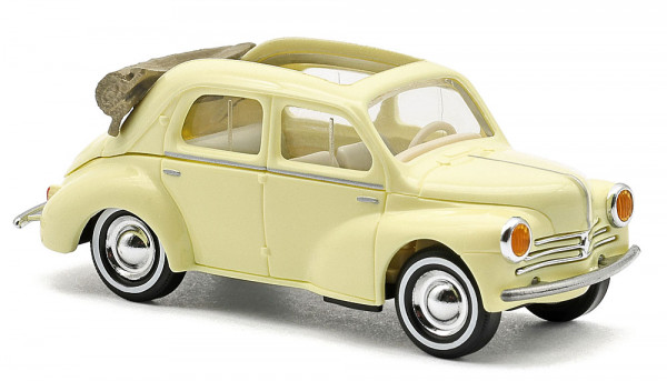 Busch 46576 - Renault 4 CV Cabrio Gelb